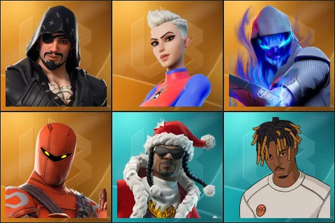 Blackheart, Dynamo Dancer, Fusion, Hybrid, Santa Dogg, Slayer Juice WRLD