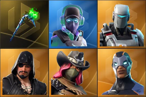 Merry Mint Axe, Breakpoint, A.I.M., Blackheart, Calamity, Carbide