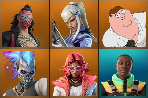 Kado Thorne, Mizuki, Peter Griffin, Renzo the Destroyer, Valeria, Khaby Lame
