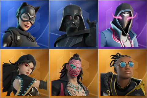 Catwoman Zero, Darth Vader, Xander, Era, Kado Thorne, Malik