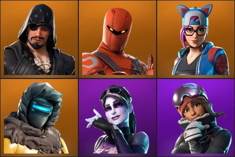 Blackheart, Hybrid, Lynx, Zenith, Dark Bomber, Powder
