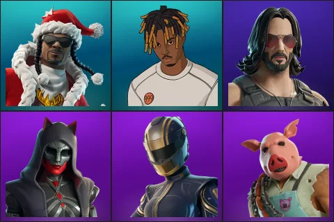 Santa Dogg, Slayer Juice WRLD, Johnny Silverhand, Felina, Hairpin, Pig the Butcher