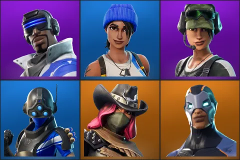 Blue Striker, Blue Team Leader, Trailblazer, Trilogy, Calamity, Carbide