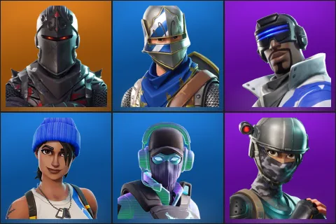 Black Knight, Blue Squire, Blue Striker, Blue Team Leader, Breakpoint, Elite Agent