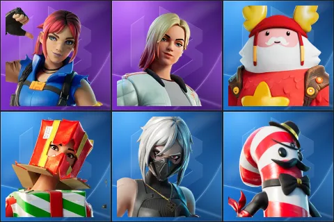 Explorer Emilie, Jackie, Guff Gringle, Holiday Boxy, Hush, Mr. Dappermint