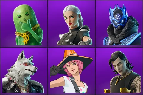 Big Dill, Cassidy Quinn, Cobalt Snowfoot, Fletcher Kane, Joss, Outlaw Midas