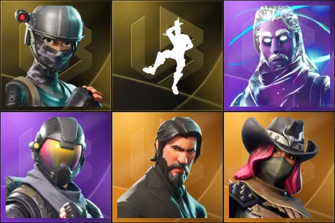 Elite Agent, Take The L, Galaxy, Rogue Agent, The Reaper, Calamity