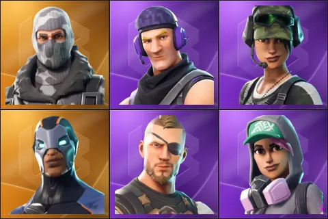 Havoc, Sub Commander, Trailblazer, Carbide, Battlehawk, Teknique