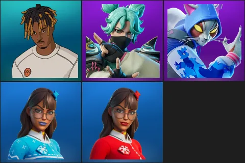 Slayer Juice WRLD, Jade, Nyanja, Blizzabelle, Krisabelle