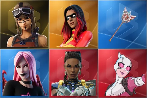 Renegade Raider, Joltara, The Axe of Champions 2.0, Haze, Shuri, Gwenpool