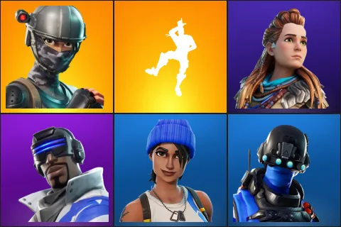 Elite Agent, Take The L, Aloy, Blue Striker, Blue Team Leader, Carbon Commando