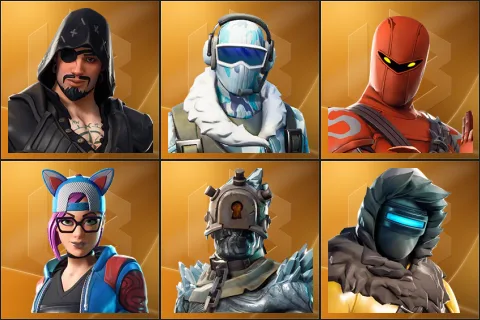 Blackheart, Frostbite, Hybrid, Lynx, The Prisoner, Zenith