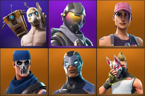 Psycho Bandit, Rogue Agent, Rose Team Leader, Warpaint, Carbide, Drift