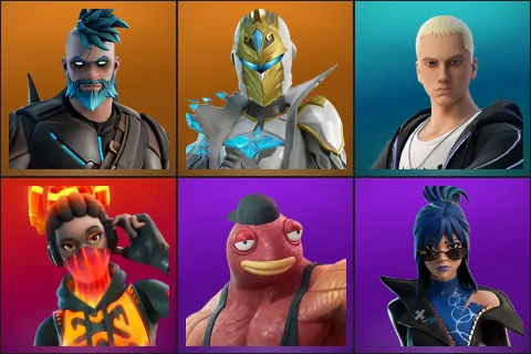 Omegarok, Spectra Knight, Slim Shady, Tectonic Komplex, Fish Thicc, Hope