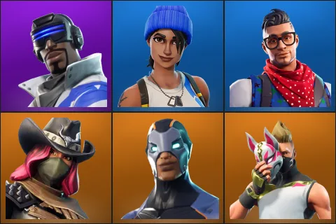 Blue Striker, Blue Team Leader, Prodigy, Calamity, Carbide, Drift