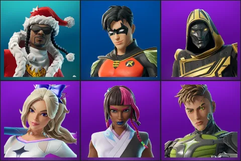 Santa Dogg, Robin, Blitz Knight, Haylee Skye, Iridia Vayne, Killswitch