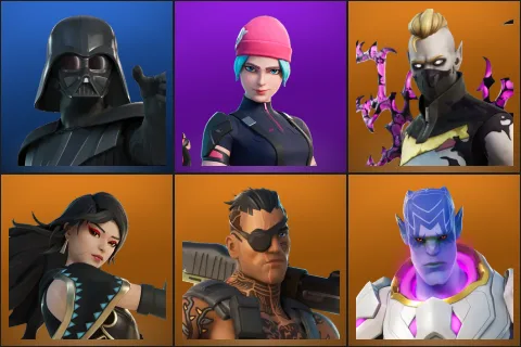 Darth Vader, Wildcat, Driftwalker, Era, Joey, Kymera