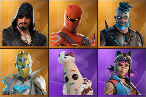 Blackheart, Hybrid, Omegarok, Spectra Knight, Lil Split, Renegade Lynx