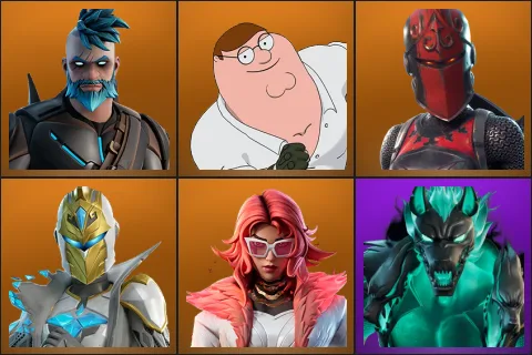 Omegarok, Peter Griffin, Red Knight, Spectra Knight, Valeria, Cerberus