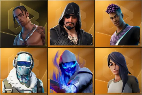 Travis Scott, Blackheart, Fade, Frostbite, Fusion, Gear Specialist Maya