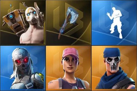 Psycho Bandit, Leviathan Axe, Laugh It Up, Zadie, Rose Team Leader, Warpaint