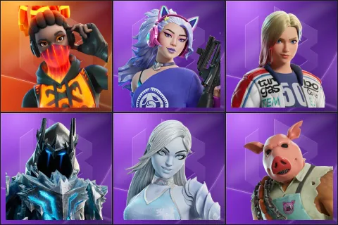 Tectonic Komplex, Dasha, Dueling Dragons Jackie, Exalted Ice King, Lady Windfrost, Pig the Butcher