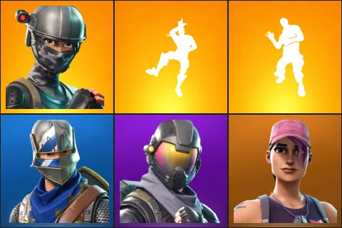 Elite Agent, Take The L, Laugh It Up, Blue Squire, Rogue Agent, Rose Team Leader
