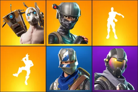 Psycho Bandit, Elite Agent, Floss, Take The L, Blue Squire, Rogue Agent