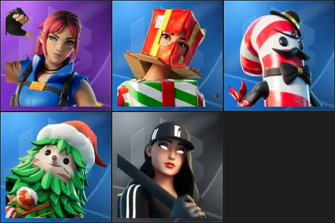 Explorer Emilie, Holiday Boxy, Mr. Dappermint, Winterfest Bushranger, Ruby Shadows