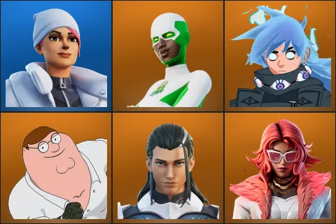 Blizzard Bomber, Backlash, Nezumi, Peter Griffin, The Ageless, Valeria