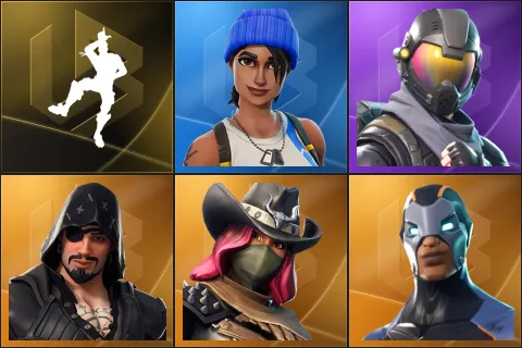 Take The L, Blue Team Leader, Rogue Agent, Blackheart, Calamity, Carbide