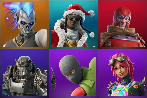 Renzo the Destroyer, Santa Dogg, Wastelander Magneto, T-60 Power Armor, Alias, Brite Raider