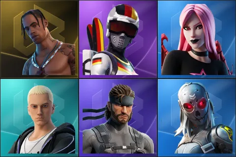 Travis Scott, Mogul Master (GER), Haze, Slim Shady, Solid Snake, Zadie