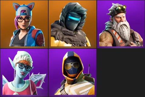 Lynx, Zenith, Sgt. Winter, Sugarplum, Summit Striker