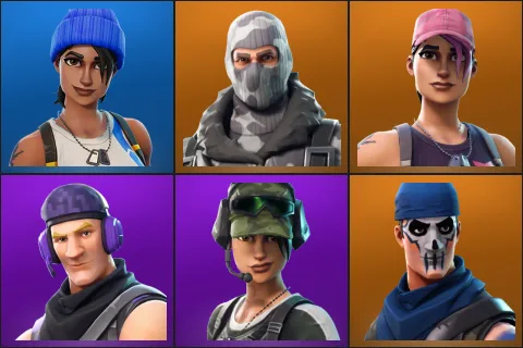 Blue Team Leader, Havoc, Rose Team Leader, Sub Commander, Trailblazer, Warpaint