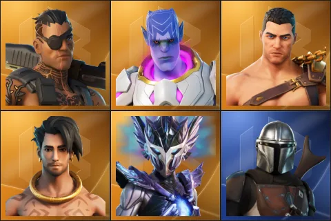 Joey, Kymera, Menace, Raz, Spire Assassin, Mandalorian