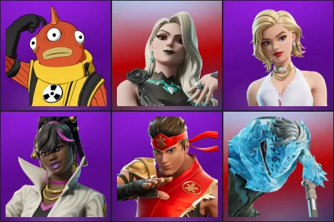 Blinky Fishstick, Carletta, Cat Holloway, Danica, FIRE Master Kai, Gale
