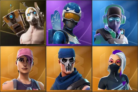 Psycho Bandit, Mogul Master, Breakpoint, Rose Team Leader, Warpaint, Catalyst