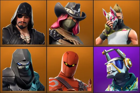 Blackheart, Calamity, Drift, Enforcer, Hybrid, DJ Yonder
