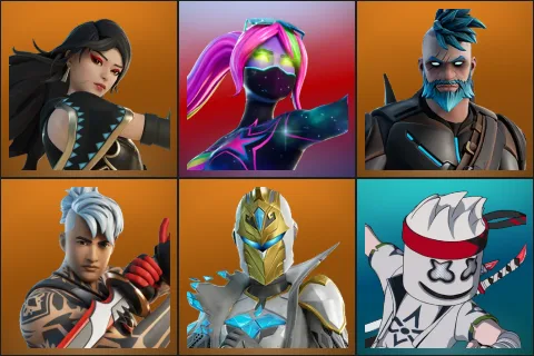 Era, Galaxia, Omegarok, Ronin, Spectra Knight, MARSHINOBI