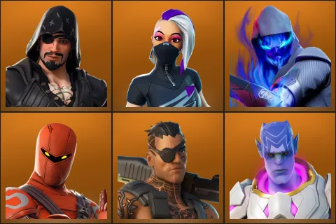 Blackheart, Catalyst, Fusion, Hybrid, Joey, Kymera