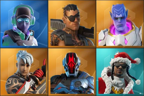 Breakpoint, Joey, Kymera, Ronin, The Foundation, Santa Dogg