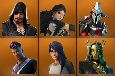 Blackheart, Era, Eternal Knight, Fade, Gear Specialist Maya, Hades