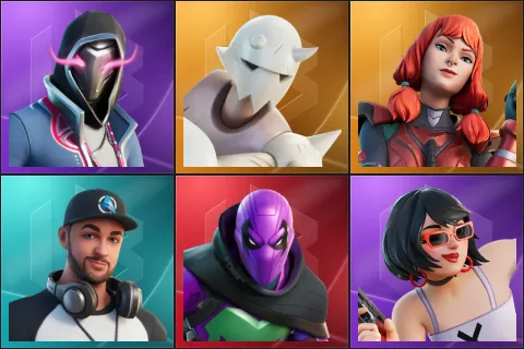 Xander, Snap, The Imagined, Ali-A, Prowler, Evie