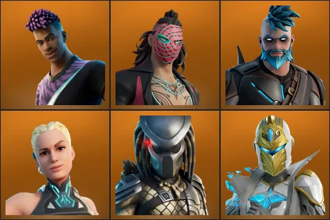 Fade, Kado Thorne, Omegarok, Paradigm (Reality-659), Predator, Spectra Knight