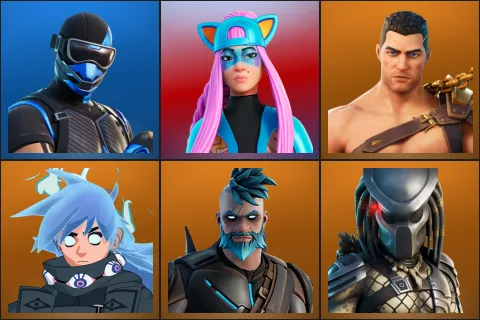 Fixer, Alli, Menace, Nezumi, Omegarok, Predator