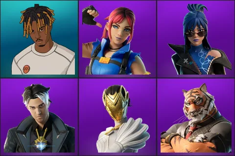 Slayer Juice WRLD, Explorer Emilie, Hope, Montague, Nisha, Oscar