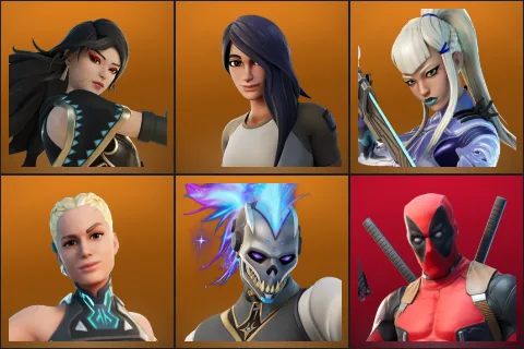 Era, Gear Specialist Maya, Mizuki, Paradigm (Reality-659), Renzo the Destroyer, Deadpool