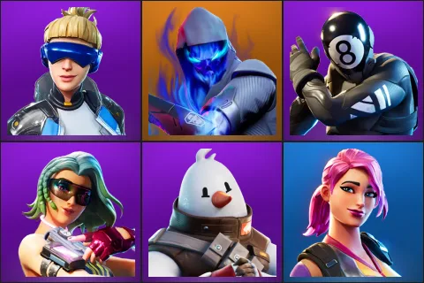Neo Versa, Fusion, 8-Ball vs Scratch, Cameo vs Chic, Snowmando, Journey vs Hazard
