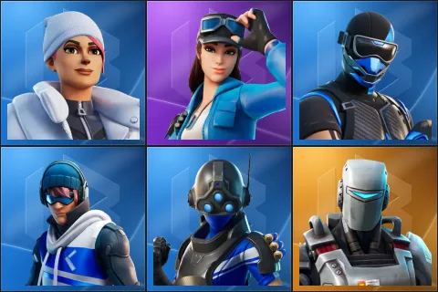 Blizzard Bomber, Cloud Striker, Fixer, Point Patroller, Trilogy, A.I.M.